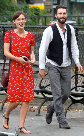 Keira Knightley, Adam Levine Keira Knightley, Adam Levine